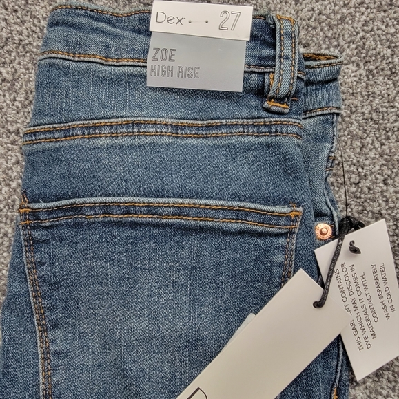 NWT! DEX ZOE HIGH RISE JEANS - Picture 4 of 5